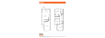 a floor plan of the empire